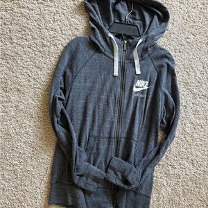 Nike Charcoal Full-Zip Hoodie